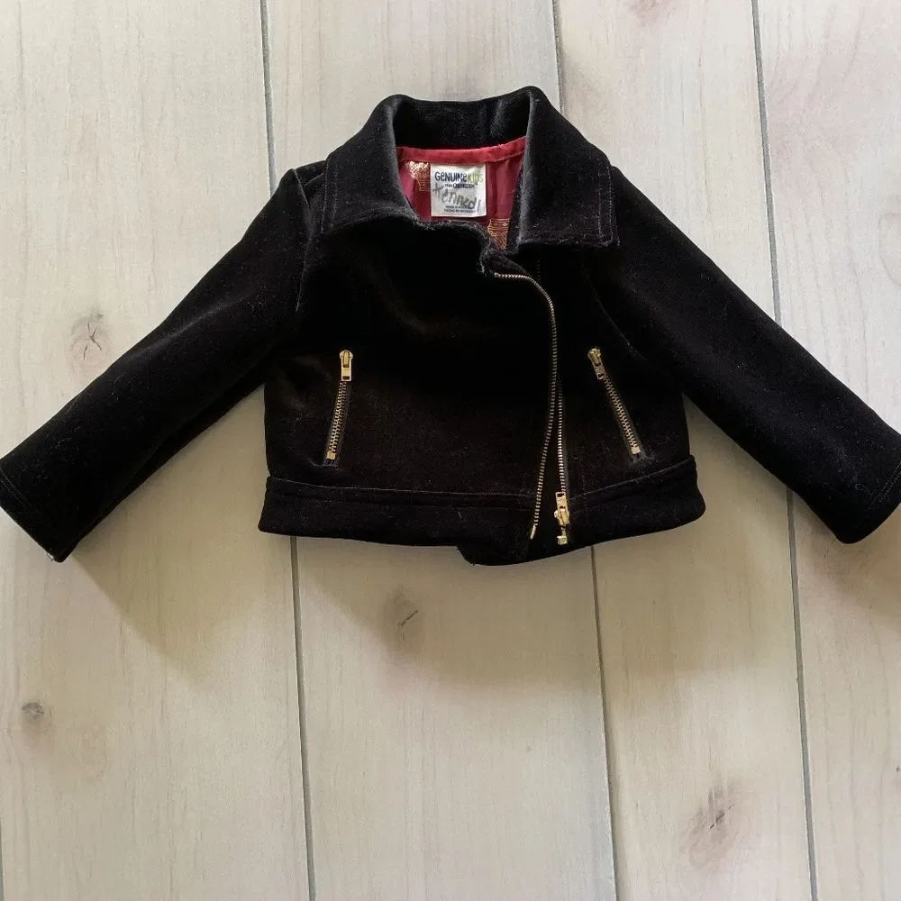 girls 18 month genuine‎ kids OshKosh velvet jacket
